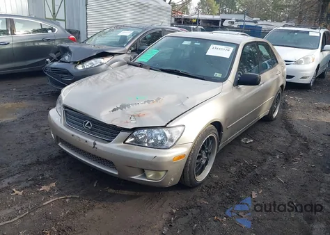 2001 Lexus Is 300 from USA, damaged, VIN JTHBD182010001321